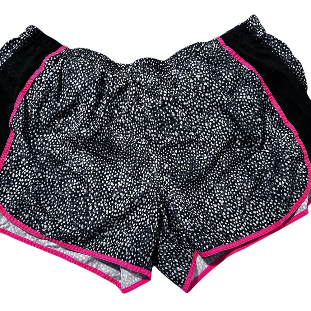 Women's Champion Black and Pink Shorts